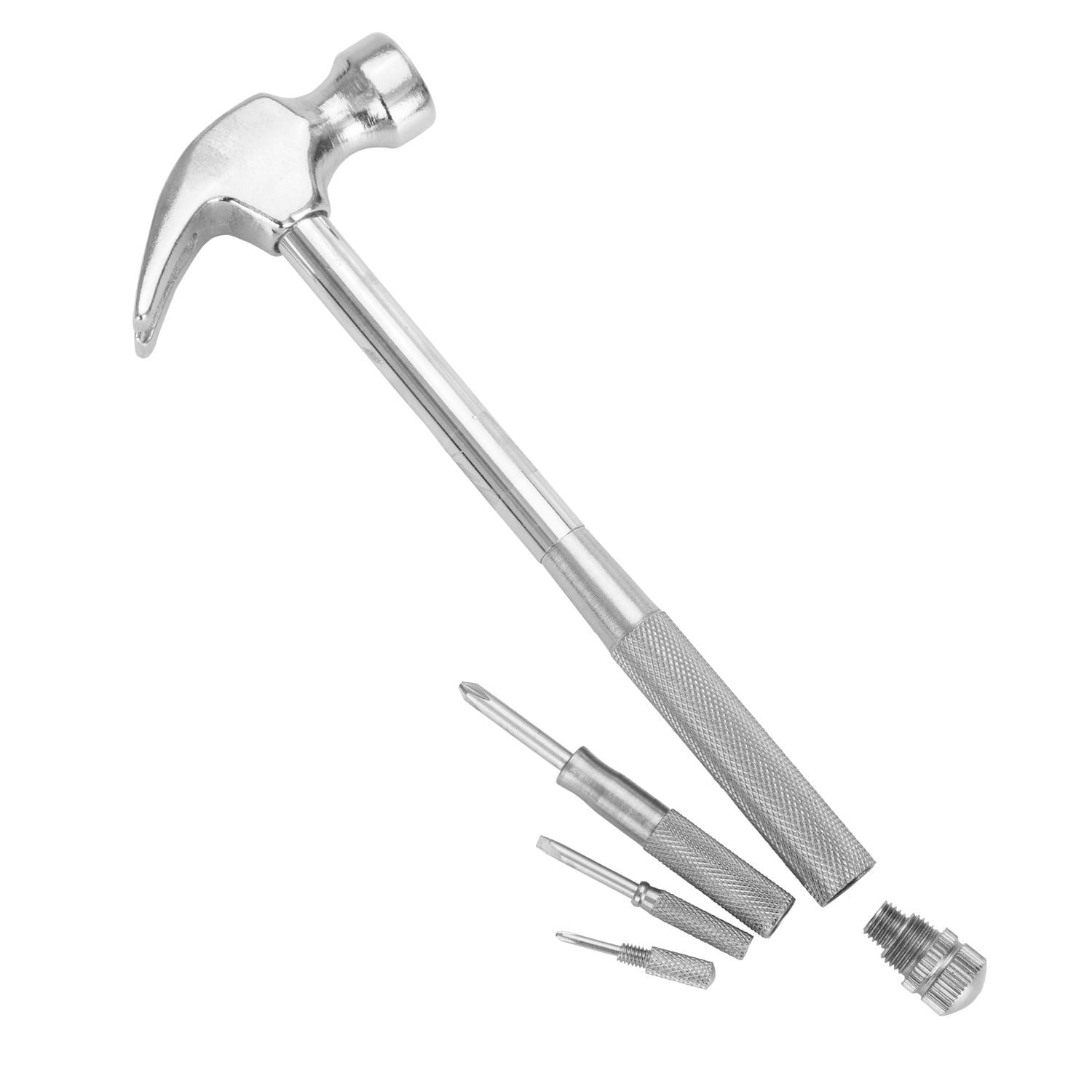 Hyper Tough 5-in-1 Hammer and Screwdriver Set, 4 Screwdrivers and 1 Hammer, Gift for Mom EasyOptionXY LLC