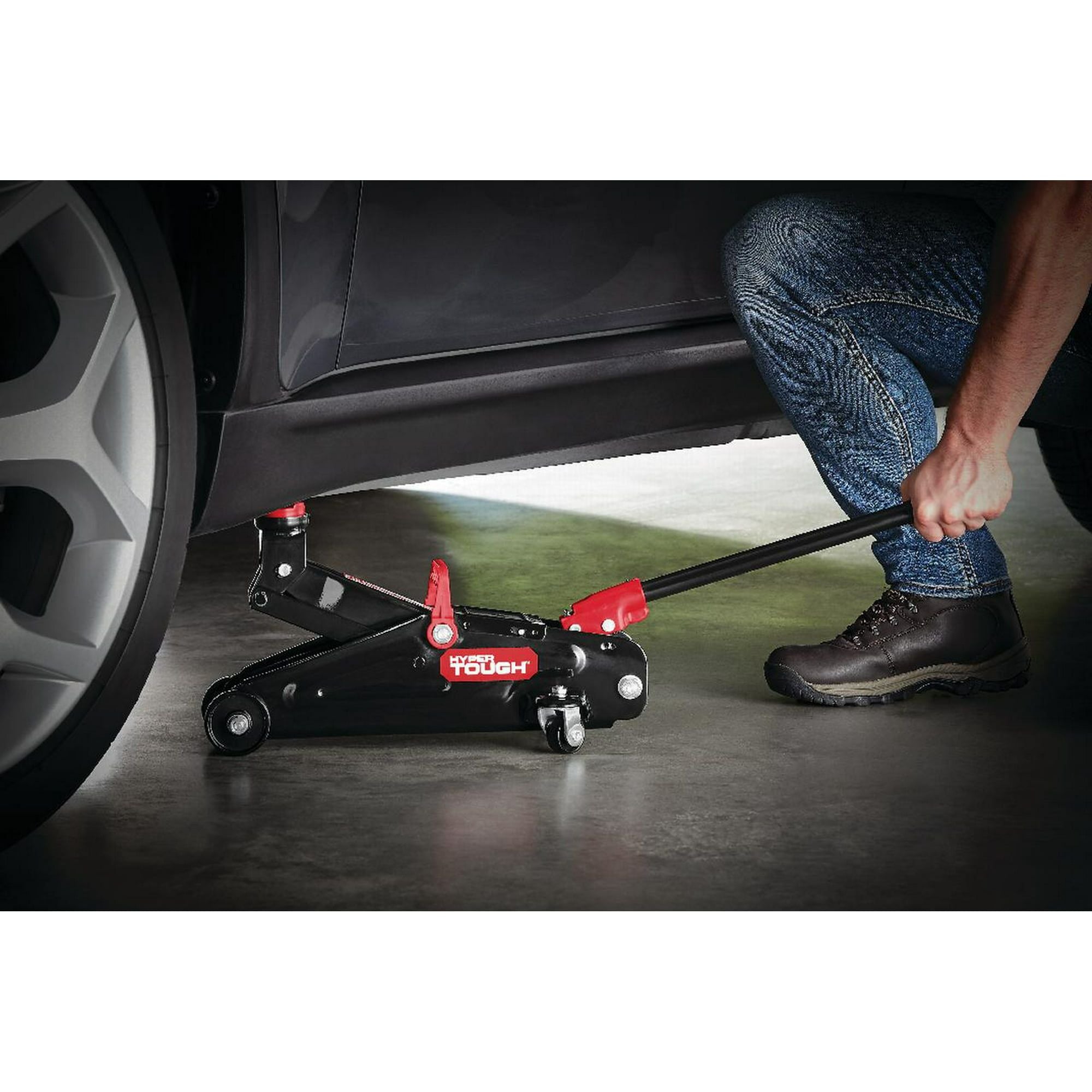 Hyper Tough 2-Ton Trolley Jack EasyOptionXY LLC