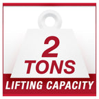 Hyper Tough 2-Ton Trolley Jack EasyOptionXY LLC