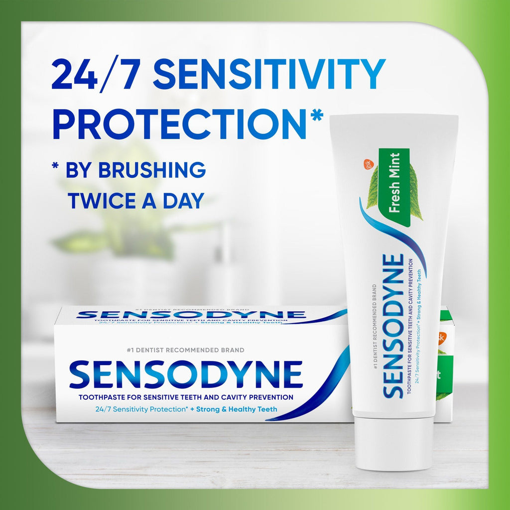 Sensodyne Cavity Prevention Sensitive Toothpaste; 4 oz; 2 Pack