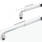 HyperTough 15-inch to 22-inch Extendable Lug Wrench, Model 6224, Tire