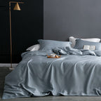 High-grade 80 double-sided solid color Tencel duvet cover Pi-Mart