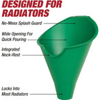 Hyper Tough Big Mouth Automotive Plastic Funnel, Green, 10713RFHT, 1 Each EasyOptionXY LLC