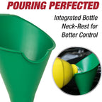 Hyper Tough Big Mouth Automotive Plastic Funnel, Green, 10713RFHT, 1 Each EasyOptionXY LLC