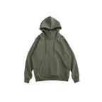 Stand-up collar oversize drop shoulder hoodie Pi-Mart
