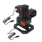 Hyper Tough 2000-Lumen LED Rechargeable Work Light & Detachable Spotlight