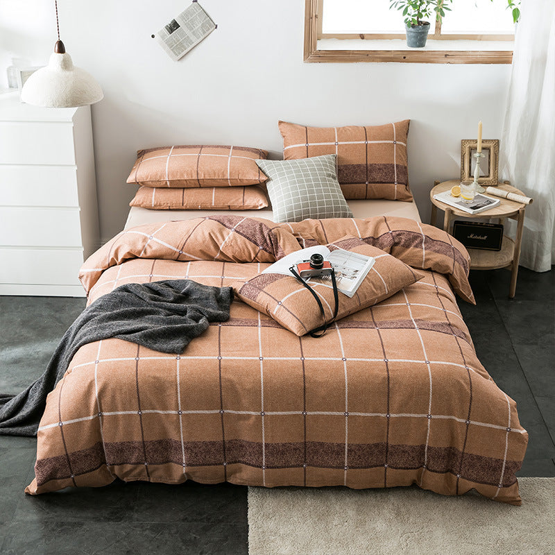 Check cotton bedding Pi-Mart