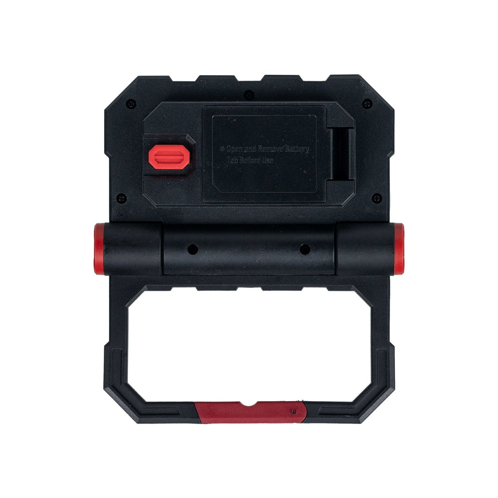 Hyper Tough 500 Lumens Area Light with Pivoting Stand and Strong Magnet, Powered by 3 AA Battery