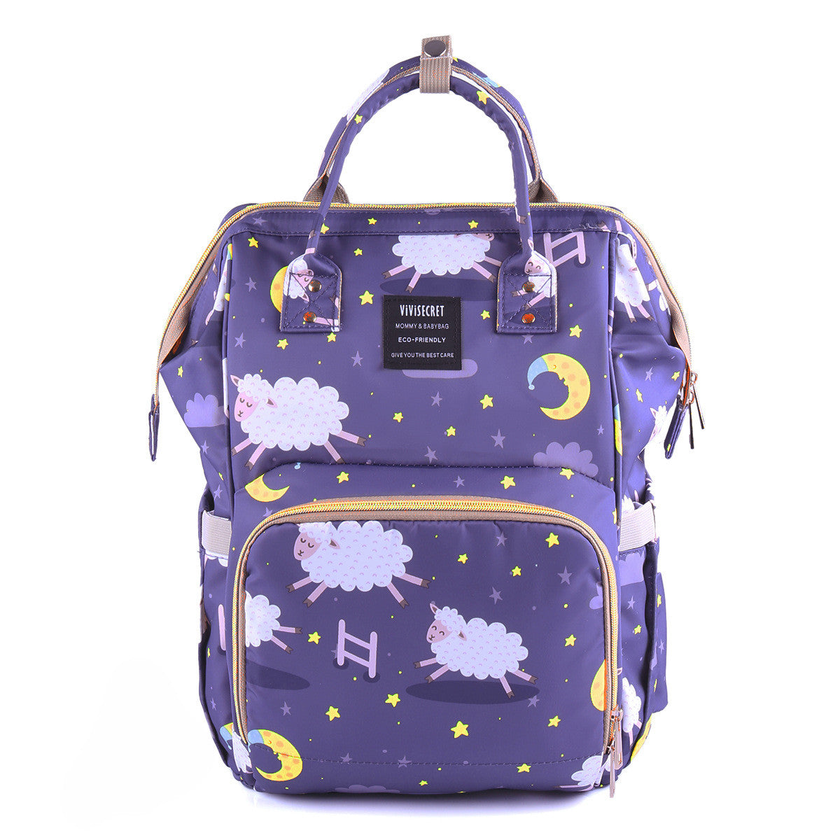 Printed multifunctional handbag Pi-Mart