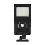 Hyper Tough Solar Motion Street/Area Light, Dusk to Dawn Wall Mount, 120¡ã degree, 800 Lumens, Black EasyOptionXY LLC