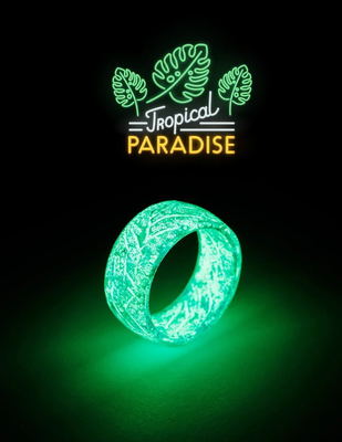 Unisex Luminous Rings Pi-Mart