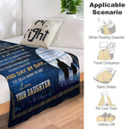 Gifts Of Blanket For Dad, Gifts From Daughter - Best Dad Ever Gifts - Idea Gift For Dad, Funny Birthday Gifts, Gifts For Daddy, Gifts For Dad Who Wants Nothing - Father's Day Gifts Of Blankets