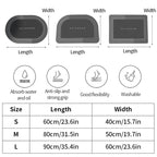 Super Absorbent Bathroom Mat Foot Mats Diatomite Rugs Non-Slip