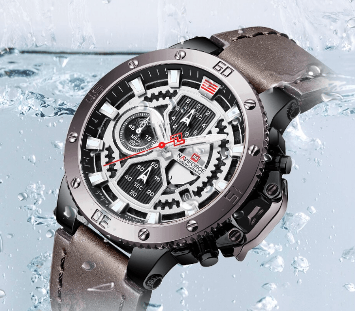 Men's Casual Waterproof Watch With Chronometers And Fluorescent Hands Excellent Design Perfect Gift - SJB-DIAMOND ELITES