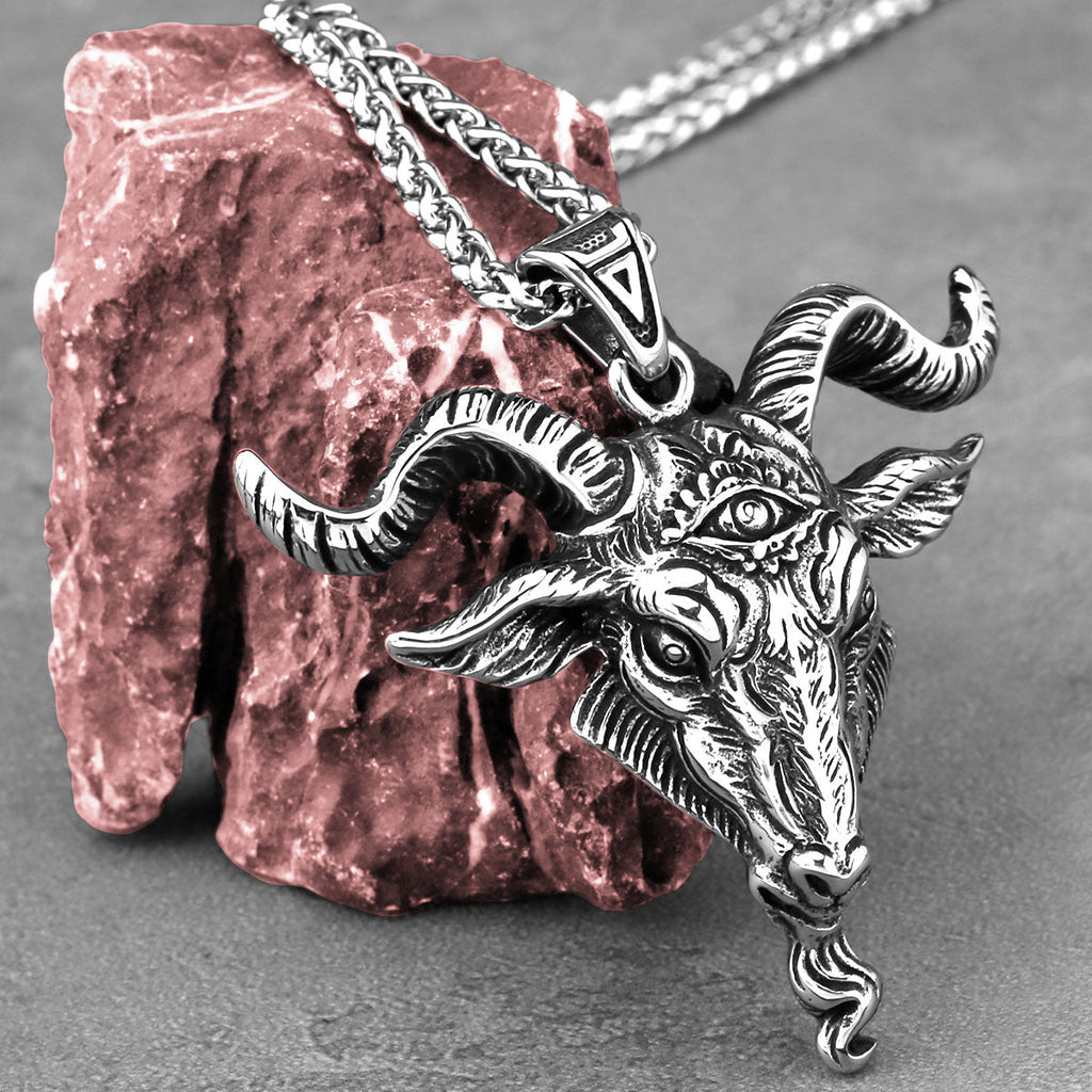 Stainless Steel Viking Necklace Pi-Mart