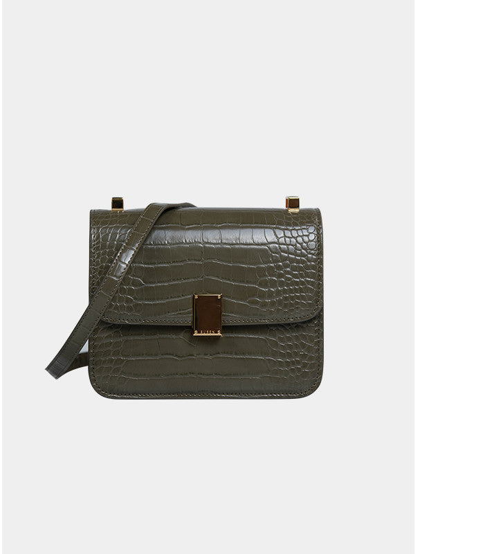 Pattern Women's New Underarm All-match Light Luxury Messenger Tofu Bag Pi-Mart