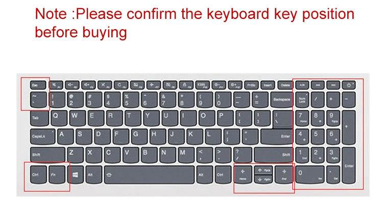 15.6 inch Silicone Laptop Notebook Keyboard Cover Ultra-thin Skin Protector For Gaming Laptop Keyboard For Gaming Lovers Stevvex