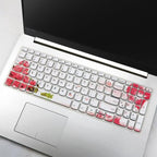 15.6 inch Silicone Laptop Notebook Keyboard Cover Ultra-thin Skin Protector For Gaming Laptop Keyboard For Gaming Lovers Stevvex