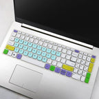 15.6 inch Silicone Laptop Notebook Keyboard Cover Ultra-thin Skin Protector For Gaming Laptop Keyboard For Gaming Lovers Stevvex