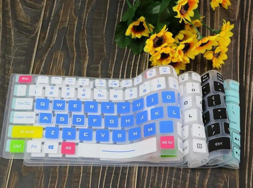 15.6'' Laptop Keyboard Cover Protector Skin Perfect Fit Silicone Skin Keyboard Covers For Laptops Gaming Laptop Keyboard Skin Protector For Gaming Lovers Stevvex