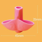 15 Pcs School Students Writing Pencil Pen Holder Children Kids Learning Practice Silicone Pen Aid Grip Posture Correction Device Ergonomic Grip Aid Writing Tool Posture Correction Stevvex