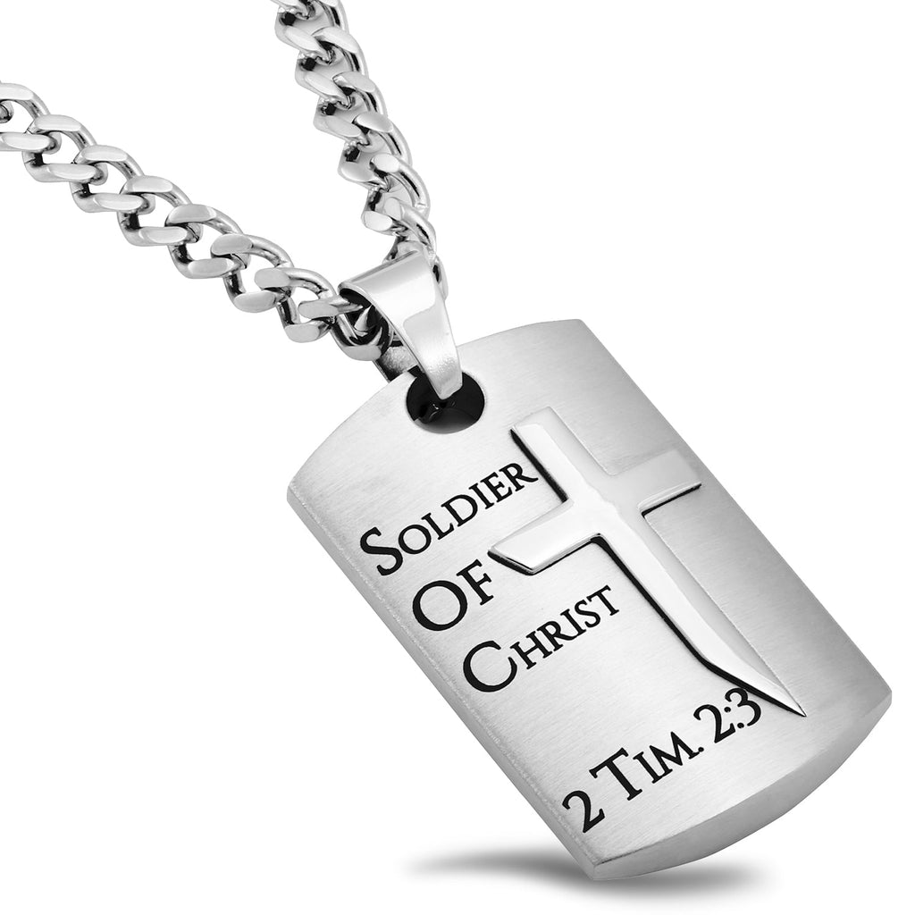 Guardian Shield Cross Necklace KingdomWear