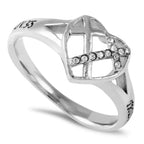 CZ Patchwork Cross Ring KingdomWear