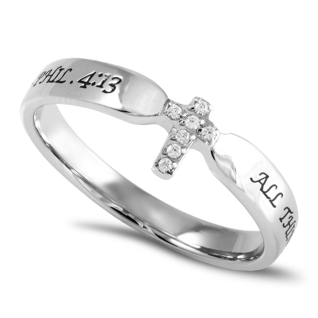 CZ Tiny Tip Ring KingdomWear