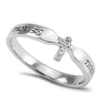 CZ Tiny Tip Ring KingdomWear