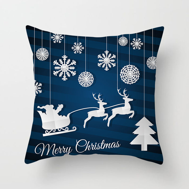 Cartoon printed sofa cushion cushion cover Pi-Mart