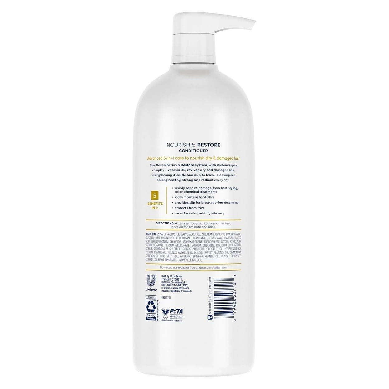 Dove Nourish and Restore 5-in-1 Conditioner (33.8 Fluid Ounce) EasyOptionXY LLC