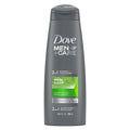 Dove Men+Care Fortifying 2-in-1 Shampoo and Conditioner Fresh & Clean with Caffeine, 12 oz
