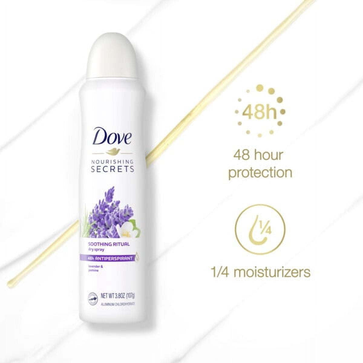 Dove Nourishing Secrets Soothing Ritual Dry Spray Antiperspirant Deodorant 3.8 oz