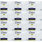 Dove White Cream Bar 4.75 oz / 135 Gr (Pack of 12) Dry Skin Bath Soaps EasyOptionXY LLC