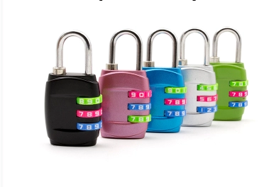 Trumpet three four lock padlock gym cabinet luggage cabinets dormitory backpack anti-theft password lock Pi-Mart