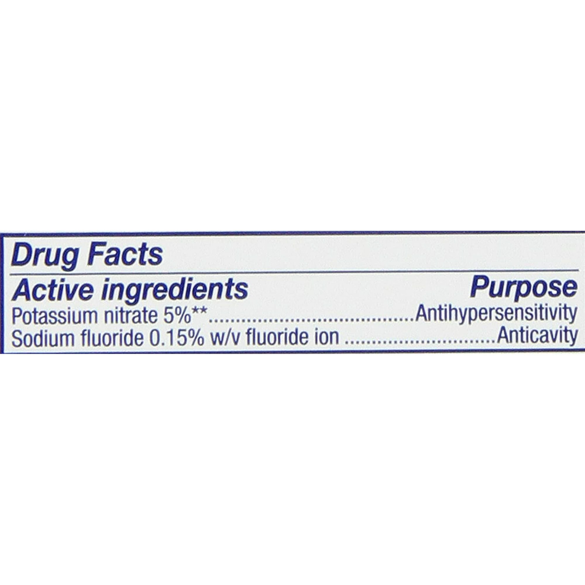 Sensodyne Extra Whitening Sensitive Toothpaste; 0.8 oz