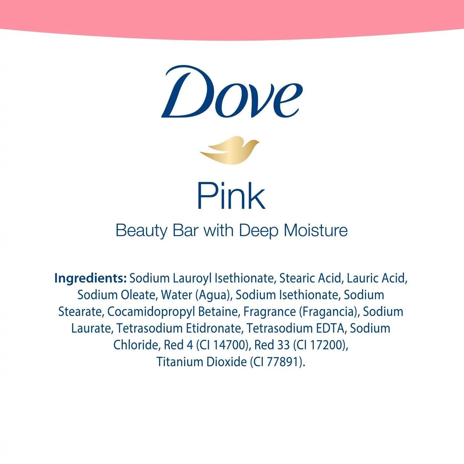 Dove Beauty Bar Soap, Pink (3.75 oz., 16 ct.)