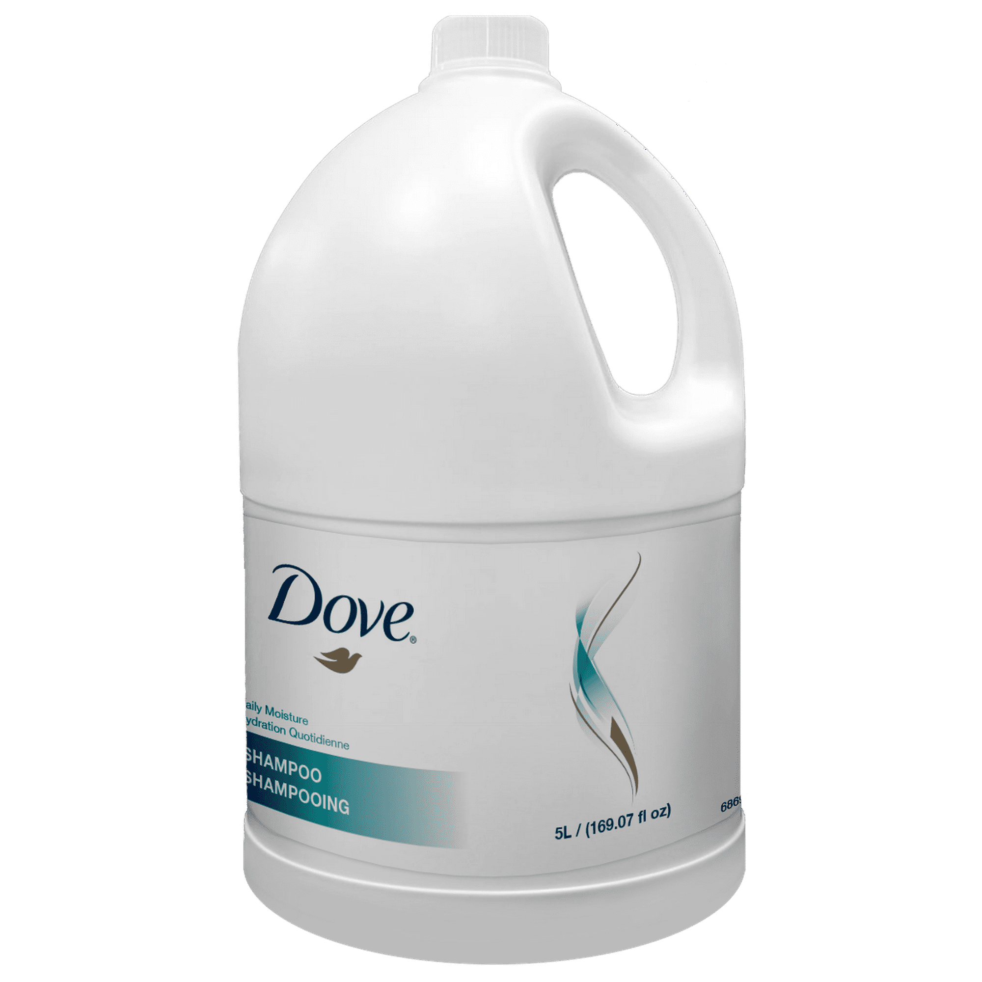 Dove 5Liter PRO Shampoo Daily Moisturizer Refill Bottles (1 Bottle)