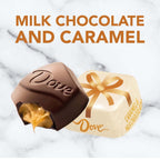 Dove Promises Caramel & Chocolate Christmas Candy- 7.94 Oz Bag
