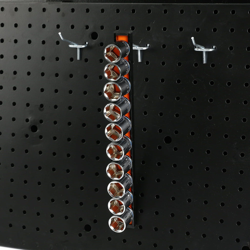 Hyper Tough 1/2-inch Drive Socket Holder for Standard and Deep Socket Organizer, Model 5817 EasyOptionXY LLC