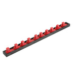 Hyper Tough 3/8-inch Aluminum Socket Organizer, Holds 10 Standard or Deep Sockets EasyOptionXY LLC