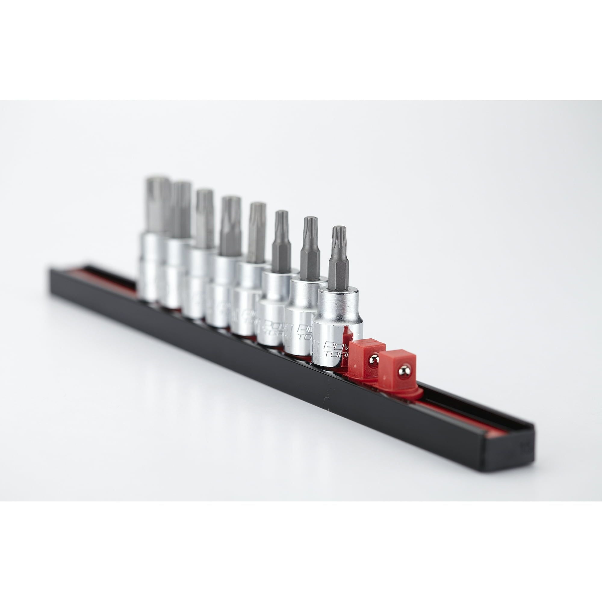 Hyper Tough 3/8 inch Drive Aluminum Socket Rail Organizer for Sockets UC8667TA EasyOptionXY LLC