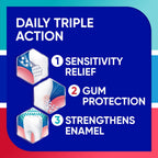 Sensodyne Toothpaste Sensitivity Gum and Enamel Fluoride Toothpaste; Mint Flavor; 3.4 oz