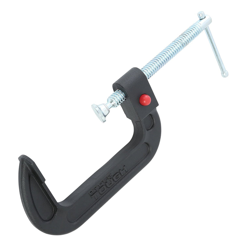 Hyper Tough 4-Inch Push Button Quick Release C-Clamp, 4820V EasyOptionXY LLC