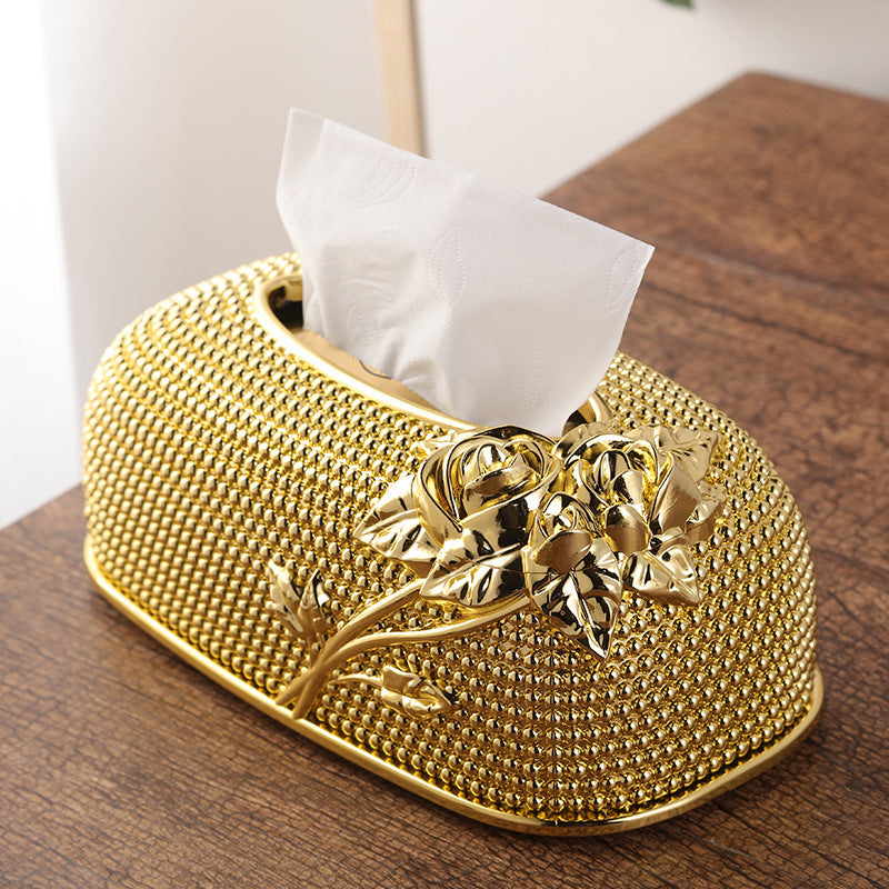 European Style Acrylic Tissue Box Fashion Creative
