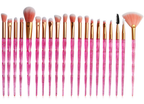 Diamond Makeup Brush Set (20 Pcs) Pi-Mart