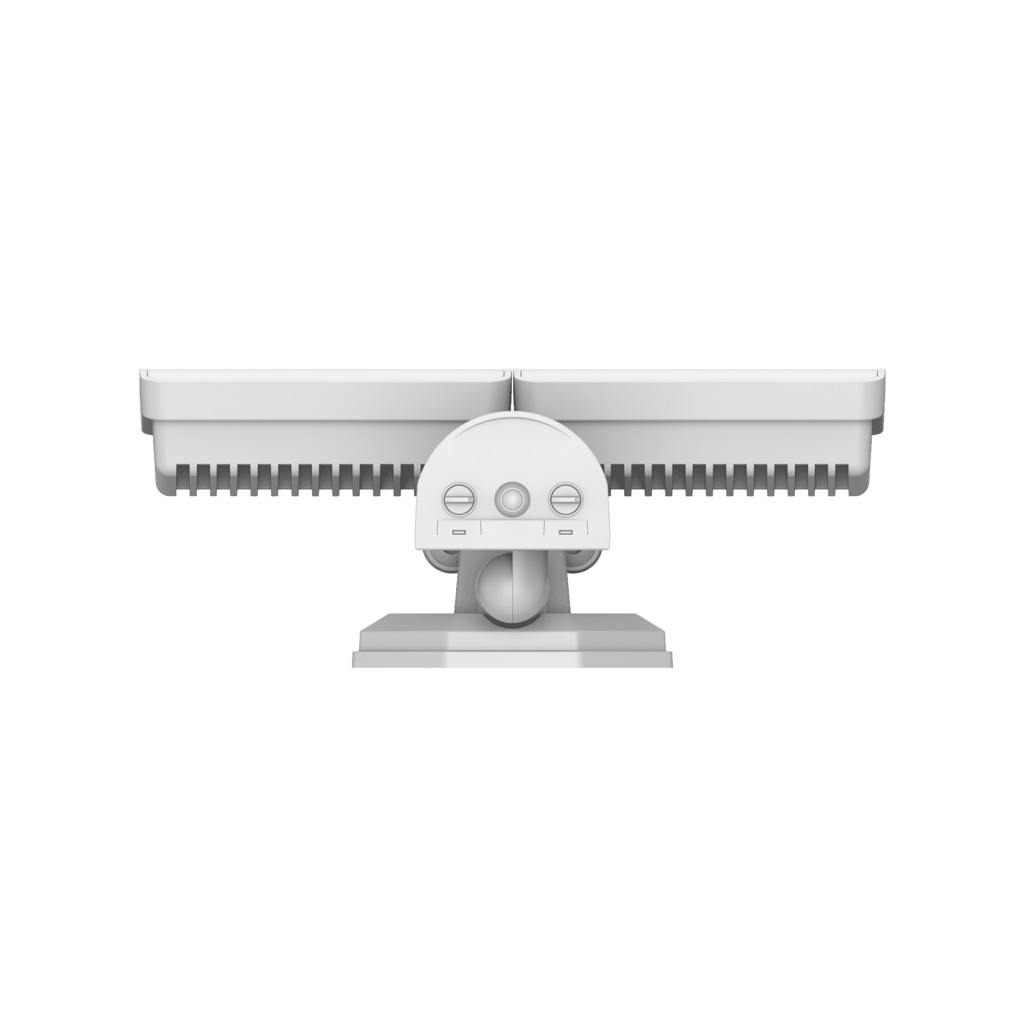 Hyper Tough 2 Head Security Light, 180¡ã, 3000 Lumens, Solar