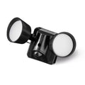 Hyper Tough 2-Head LED Direct Wire Motion Sensing Outdoor Security Light, Black, 120 degree, 2500 Lumens, 120V EasyOptionXY LLC
