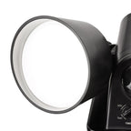 Hyper Tough 2-Head LED Direct Wire Motion Sensing Outdoor Security Light, Black, 120 degree, 2500 Lumens, 120V EasyOptionXY LLC