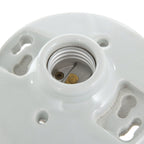 Hyper Tough White Base Porcelain Light Bulb Socket TD35078G, 2.25 in Assembled Product Height, 1-PC EasyOptionXY LLC